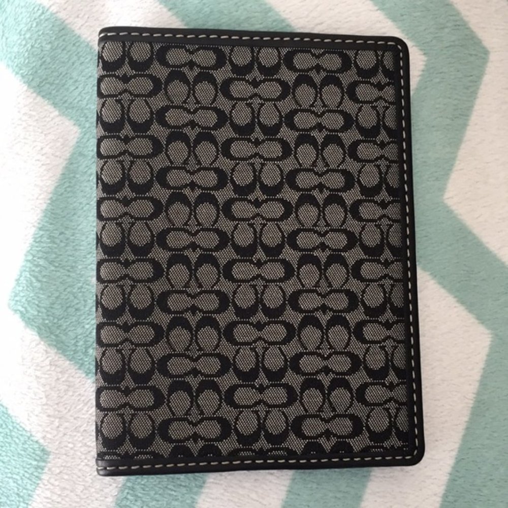 Coach Passport holder